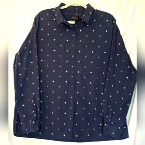 Pendleton Women's Classic Button Down Shirt, XL